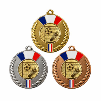 Médaille 50mm avec pastille...