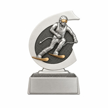 Trophée résine spécial ski...