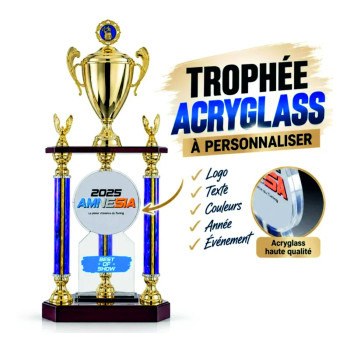 Trophée à étage et son...