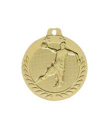Médaille frappée Handball 40mm - F-DX12D