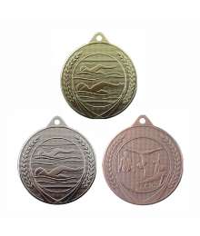 Médaille Frappée 50mm Natation - CH-IM00613.01 - CH-IM00613.02 - CH-IM00613.03