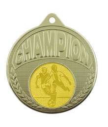 Médaille Champion 50mm avec Pastille - CH-IM00618