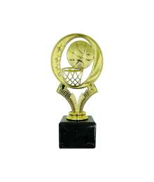 Trophée Spécial Basket ABS métallisé S-38440