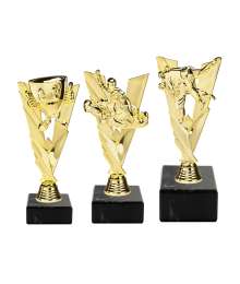 Trophée Multisports doré avec figurine P B-M420 - B-M430 - B-M401