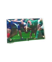 Cadre Horloge Sport Spécial Rugby - CS-CRONO6