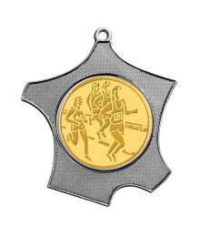 Médaille Carte de France 80x87mm avec Pastille 50mm - T-M760