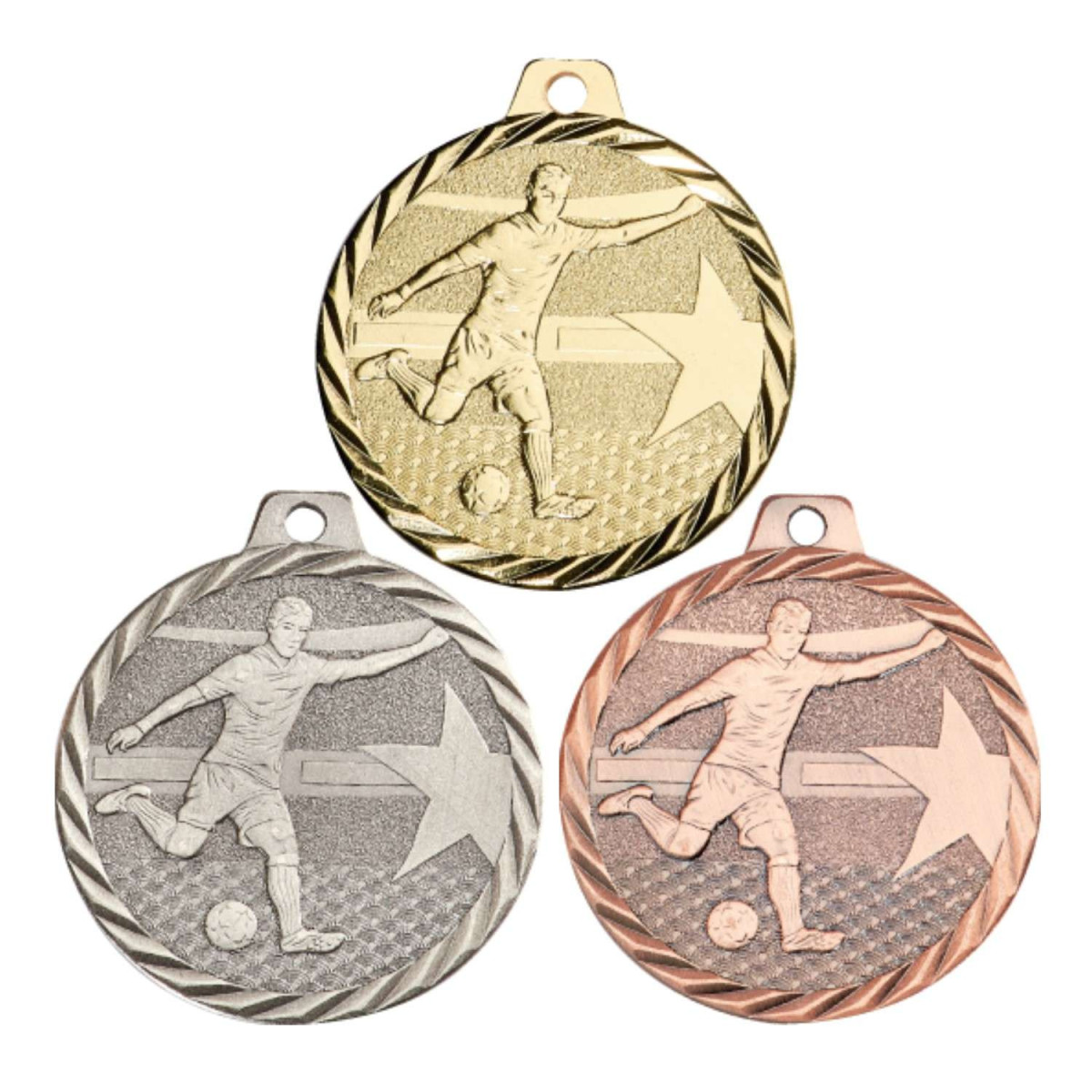 Médaille Vintage Football – Bronze – Occasion – Collection