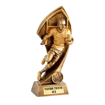 Trophée Résine Rugby -...