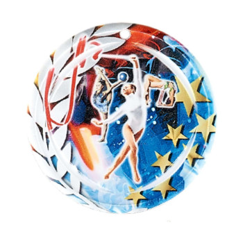 Médaille Céramique Couleurs...