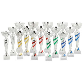 Lot de 15 coupes CH-15B