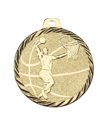 Médaille Frappée 50mm Basket - F-NZ03