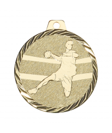 Médaille Frappée 50mm Handball - F-NZ09