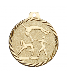 Médaille Frappée 50mm Gymnastique - F-NZ10
