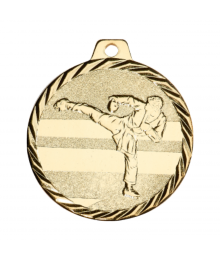 Médaille Frappée 50mm Karaté - F-NZ11