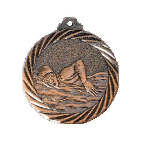 Médaille Frappée 32mm Natation - F-NX13