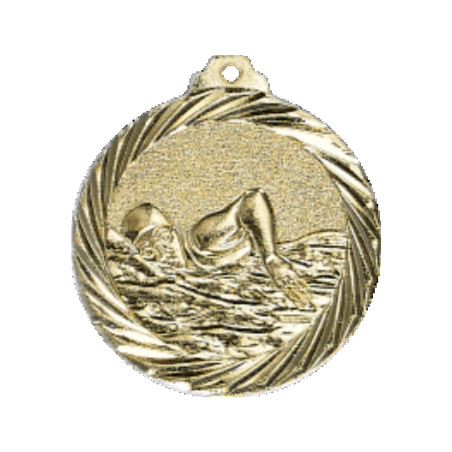 Médaille Frappée 32mm Natation - F-NX13