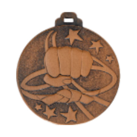 Médaille Frappée 50mm Judo ou Karaté - F-NY06