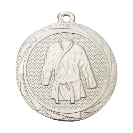 Pack de 50 Médailles frappées Judo 40mm avec rubans offerts - B-BS.ME106