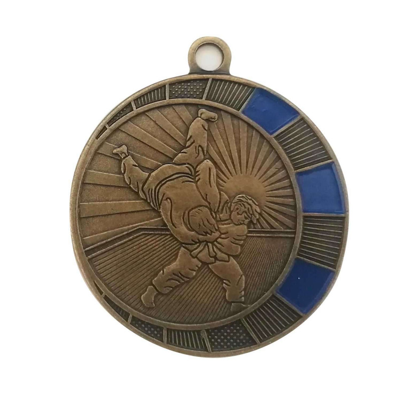 Médaille 50mm frappée Judo - T-M217