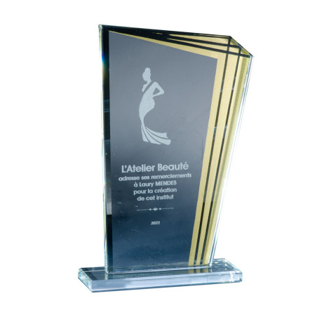 Trophée Création Verre F-172-41 - F-172-42 - F-172-43