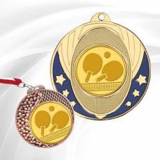 Médailles avec pastille Tennis de Table