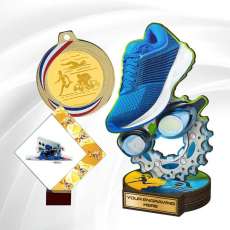 Récompense Triathlon Duathlon Biathlon