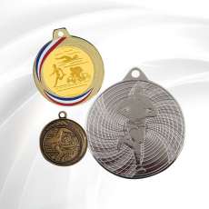 Médaille Triathlon Duathlon Biathlon