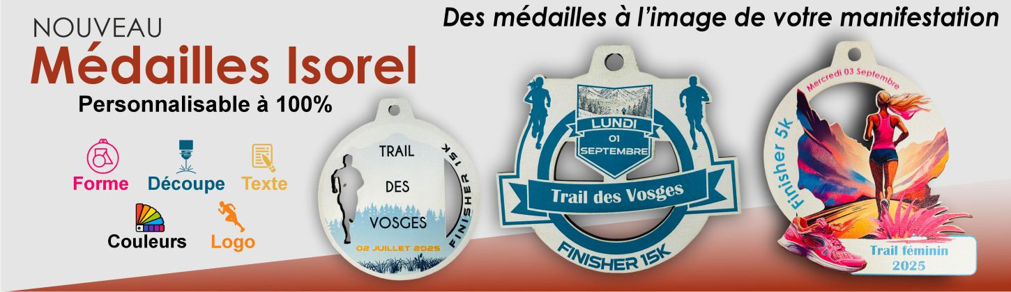 Médailles isorel